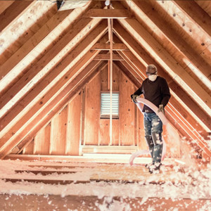 attic insulation inspection, Hudson
