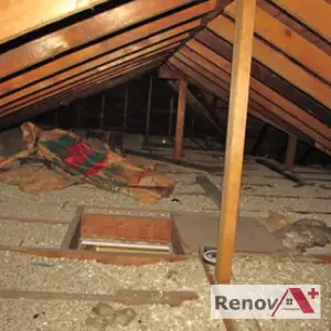 Décontamination de vermiculite dans l'entretoit, Sainte-Julie